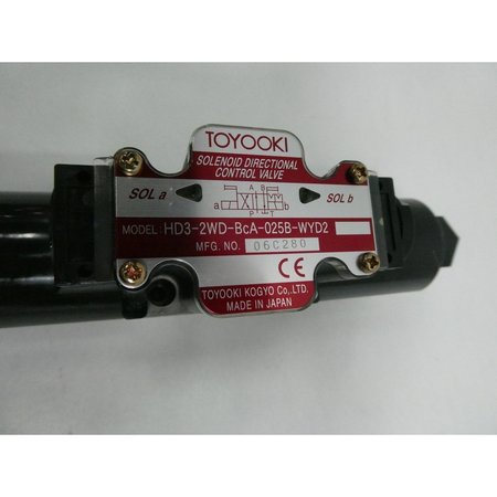 Toyooki 24V-Dc Hydraulic Directional Control Valve HD3-2WD-BCA-025B-WYD2